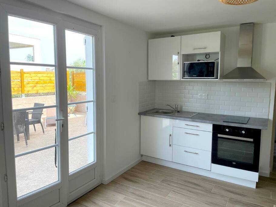 Charmant Appartement, T2 50M2, A Biguglia エクステリア 写真